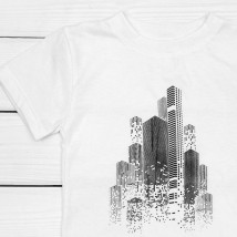 Dexter`s white City T-shirt for children White 101 122 cm (d101st-b)