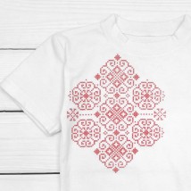Dexter`s embroidered short-sleeved T-shirt for children White 1102 98 cm (d1102-1)