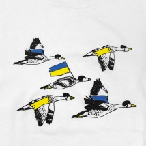 T-shirt for a boy Birds of Ukraine Dexter`s White 1102 122 cm (d1102-14)