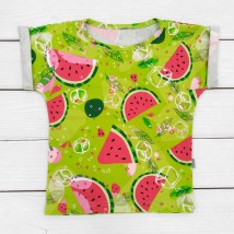 T-shirt with short sleeves Watermelon Dexter`s Green 135 98 cm (d135ar-nv)