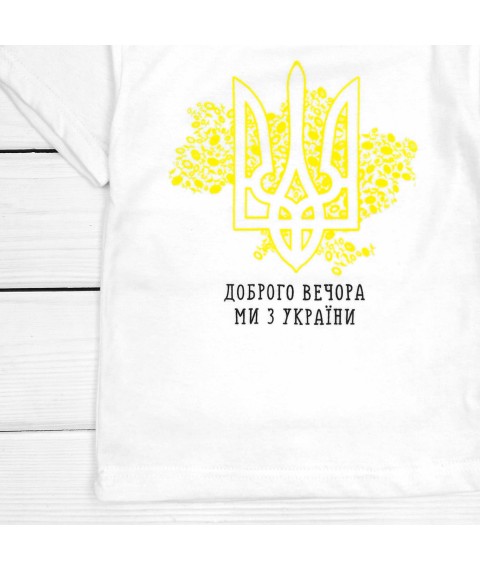 T-shirt for children TRIZUB Dexter`s White 1102 122 cm (d1102-4)