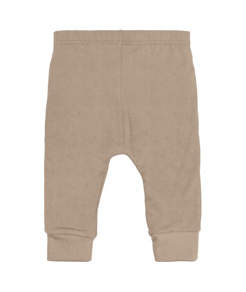 Kids' knitted brown pants Gecko Dexter`s Brown 924 110 cm (D924-1)