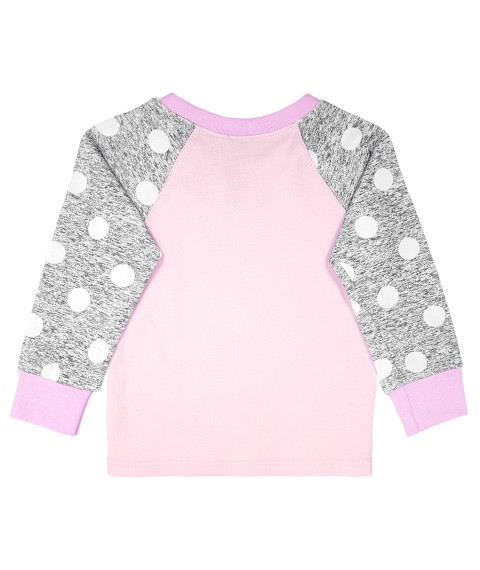Children's pajamas for girls Happy Cat Dexter`s Pink 906 110 cm (d906)