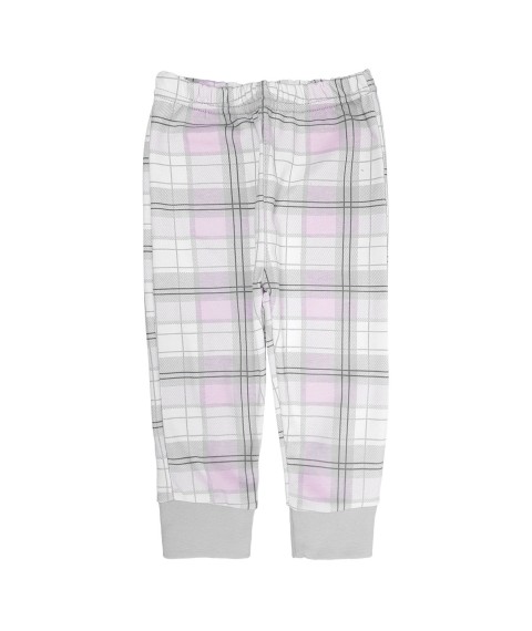Children's pajamas for girls gray and pink Kitten Dexter`s Gray 904 86 cm (d904)