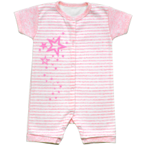 Dexter`s pink romper Star for children Pink 9103 68 cm (d9103-1)