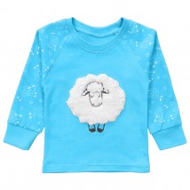 Children's pajamas blue with sheep Dexter`s Blue 901 110 cm (d901)