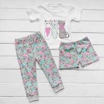 Children's pajamas Cat Malena Pink 905-3 98 cm (d905-3)