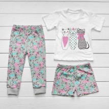 Children's pajamas Cat Malena Pink 905-3 110 cm (d905-3)