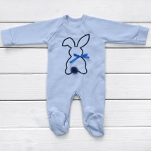 Malena male rabbit with tail Blue 324 62 cm (324GB)