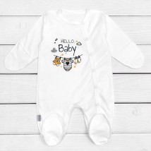 Men's Interlock Hello Baby Dexter`s White 913 56 cm (d913x-ml)