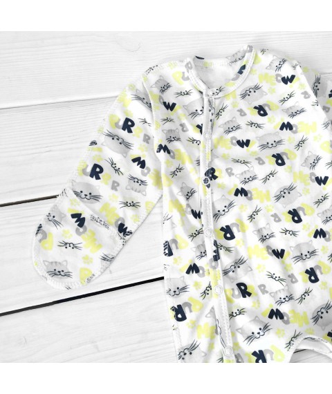 Male for babies in maternity Me-Meow Dexter`s White; Yellow 913 56 cm (d913mv-nv)