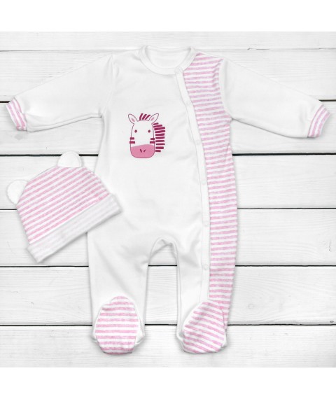 Sleep from three months Debrik Malena Pink; White 913-2 74 cm (d913-1zr-rv)