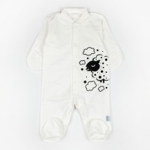 Sleep for newborns in white color Barashek Dexter`s White 320 56 cm (d320-1br-b)