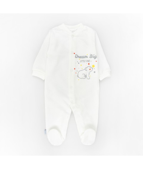 Чоловічок для дитини Dream Big з начосом  Dexter`s  Білий d313-1мш-мл  68 см (d313-1мш-мл)