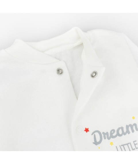 Чоловічок для дитини Dream Big з начосом  Dexter`s  Білий d313-1мш-мл  68 см (d313-1мш-мл)