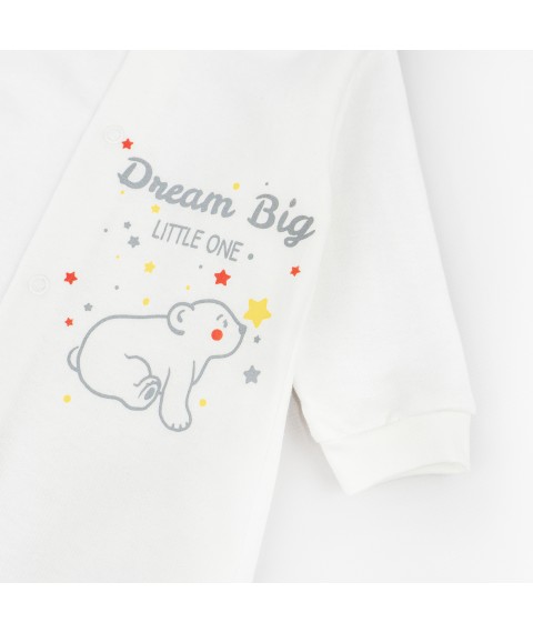 Чоловічок для дитини Dream Big з начосом  Dexter`s  Білий d313-1мш-мл  68 см (d313-1мш-мл)