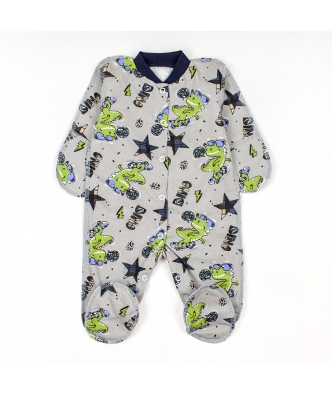 Active Dino Dexter`s footer slip for newborns Gray d313dn-sk 56 cm (d313dn-sk)