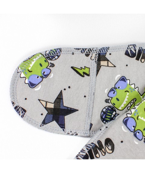 Active Dino Dexter`s footer slip for newborns Gray d313dn-sk 56 cm (d313dn-sk)