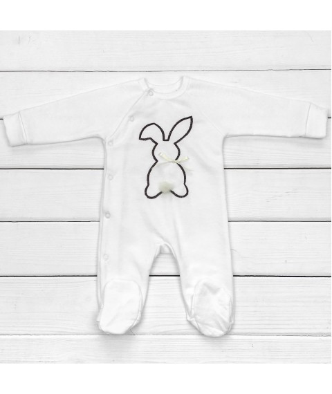 Man for babies Malena White Bunny White 324 62 cm (324ml)