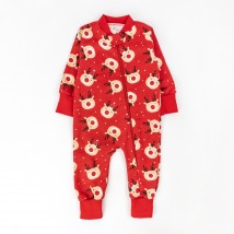 Человечек для малышей с начесом с оленями Deer  Dexter`s  Красный d320-4-59  86 см (d320-4-59)