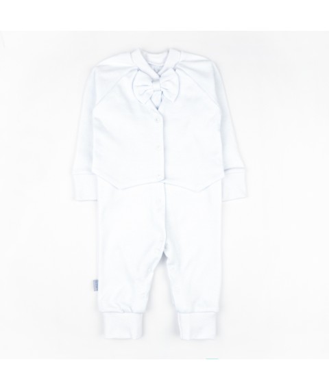 Dexter`s White d982j-b 80 cm (d982j-b) for a boy for baptism and holidays
