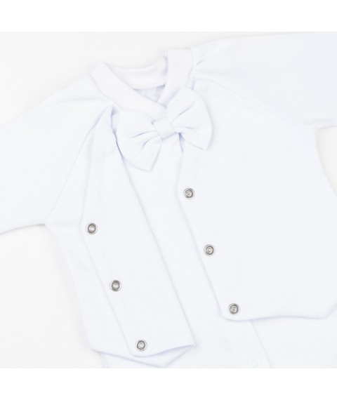 Dexter`s White d982j-b 80 cm (d982j-b) for a boy for baptism and holidays