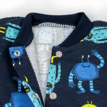 Monsters Dexter`s baby sleepwear Dark blue d313ms-nv 56 cm (d313ms-nv)