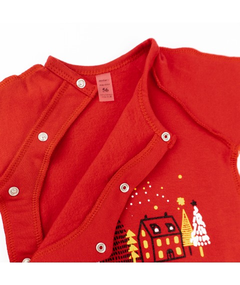 New Year's man with the print "My first New Year" with nachos Dexter's Red 354 62 cm (d354бд-кр-нгтг)