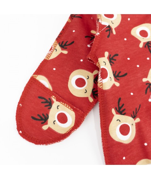 Человечек с начесом для малышей Deer  Dexter`s  Червоний d313-59  62 см (d313-59)