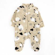 Комбинезон теплый на молнии Sheep  Dexter`s  Бежевый d813бр  68 см (d813бр)