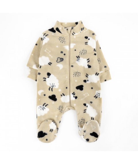 Комбинезон теплый на молнии Sheep  Dexter`s  Бежевый d813бр  68 см (d813бр)