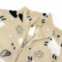 Комбинезон теплый на молнии Sheep  Dexter`s  Бежевый d813бр  68 см (d813бр)