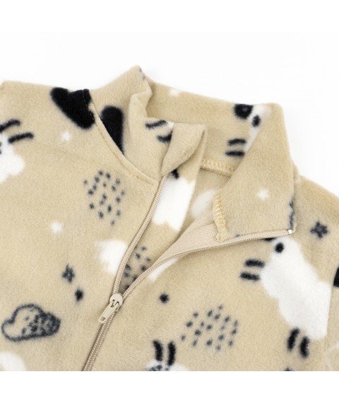 Комбинезон теплый на молнии Sheep  Dexter`s  Бежевый d813бр  68 см (d813бр)