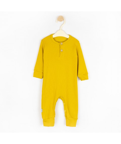 Слип с открытыми ножками рубчик Mustard  Dexter`s  Горчичный d18-20гч-нв  92 см (d18-20гч-нв)