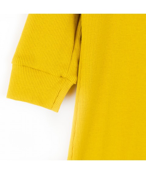 Слип с открытыми ножками рубчик Mustard  Dexter`s  Горчичный d18-20гч-нв  92 см (d18-20гч-нв)