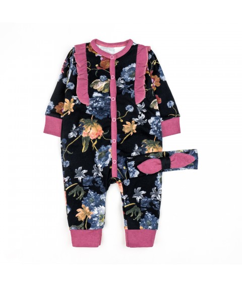 Man with a headband for a girl Flower Malena Blue; Pink d913-4h 80 cm (d913-4cv-chn)