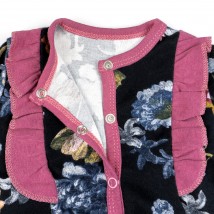 Чоловічок з пов'язкою для дівчинки Flower  Dexter`s  Синій;Рожевий d913-4цв-чн  80 см (d913-4цв-чн)
