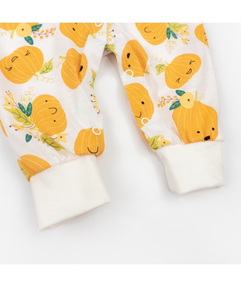 Человечек кулир с открытыми ножками Pumpkin  Dexter`s  Жовтогарячий d113-2грб  68 см (d113-2грб)