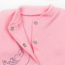 Men with outer seams interlock Bunny and moon for girls Malena Pink 913 56 cm (d913-1z/rv)