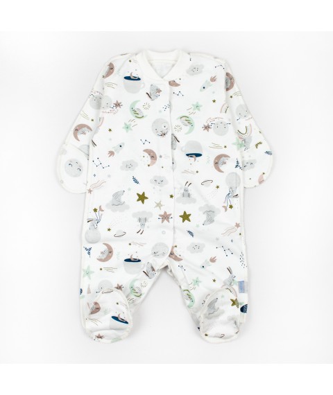 Сліп з футеру для новонароджених Moon Bunny  Dexter`s  Білий d313мс-з-нв  62 см (d313мс-з-нв)