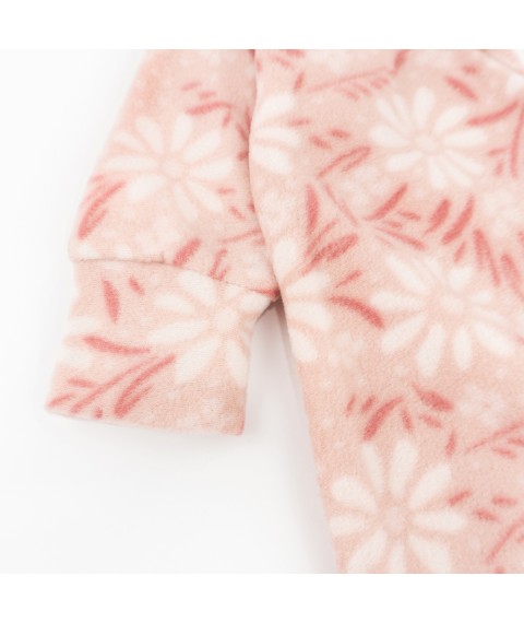 Комбинезон теплый на молнии Flower  Dexter`s  Рожевий d820-4кв-нв  74 см (d820-4кв-нв)