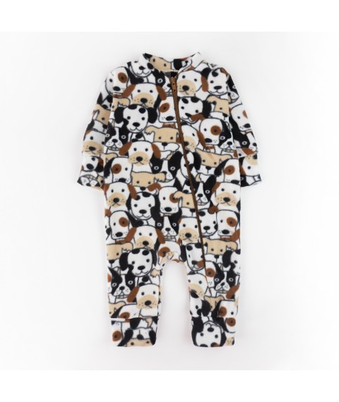 Комбінезон теплий на блискавці puppies  Dexter`s  Коричневий d820-4сб  86 см (d820-4сб)