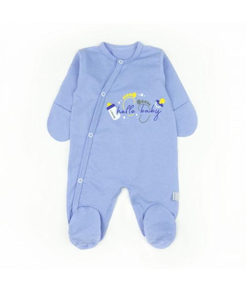 Блакитний сліп для новонародженого Hello Baby  Dexter`s  Блакитний d114хл-гб  56 см (d114хл-гб)