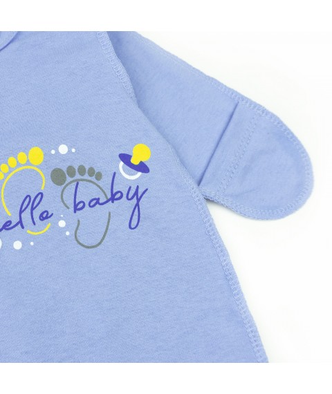 Блакитний сліп для новонародженого Hello Baby  Dexter`s  Блакитний d114хл-гб  56 см (d114хл-гб)