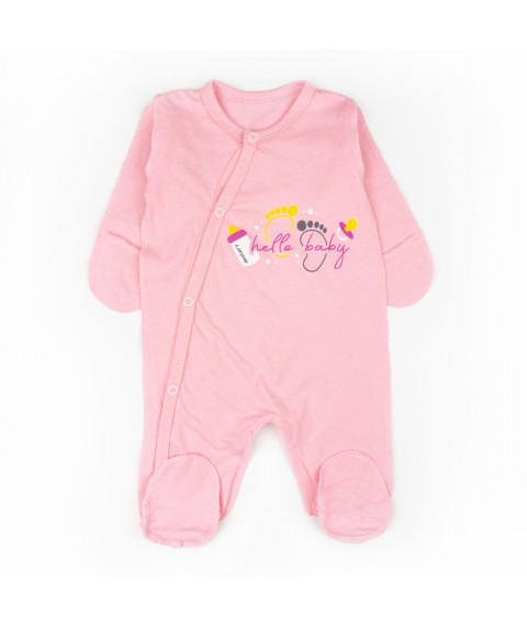 Слип кулир розовый Hello Baby  Dexter`s  Розовый d114хл-рв  62 см (d114хл-рв)