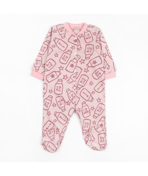 Powder color slip with Milk Dexter`s print Pink d113-1mlk-pd 68 cm (d113-1mlk-pd)