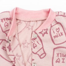 Powder color slip with Milk Dexter`s print Pink d113-1mlk-pd 68 cm (d113-1mlk-pd)