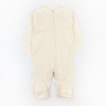 Чоловічок для немовлят з тканини вафля Cream  Dexter`s  Молочний d113вф-мл  62 см (d113вф-мл)