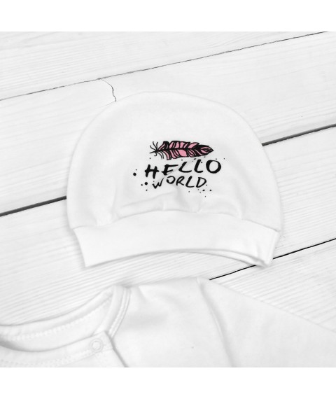 Hello World Dexter`s Nachos fabric cap slip Milk 344 68 cm (d344-1ml-shr)
