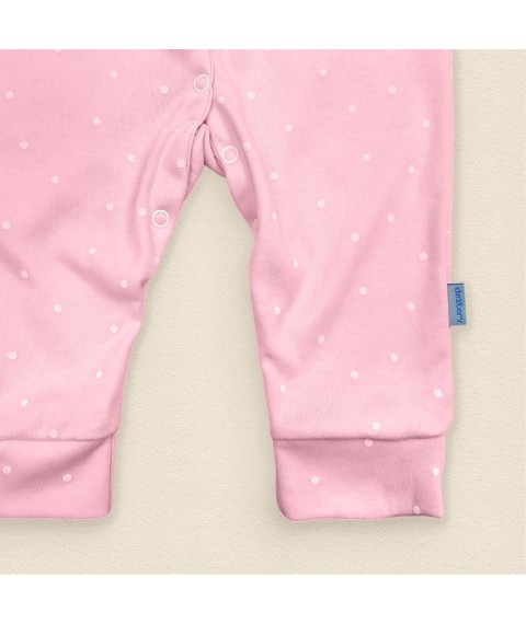 Сліп для дівчинки рожевого кольору Marshmallow  Dexter`s  Рожевий 913  68 см (d913-1тк-рв)
